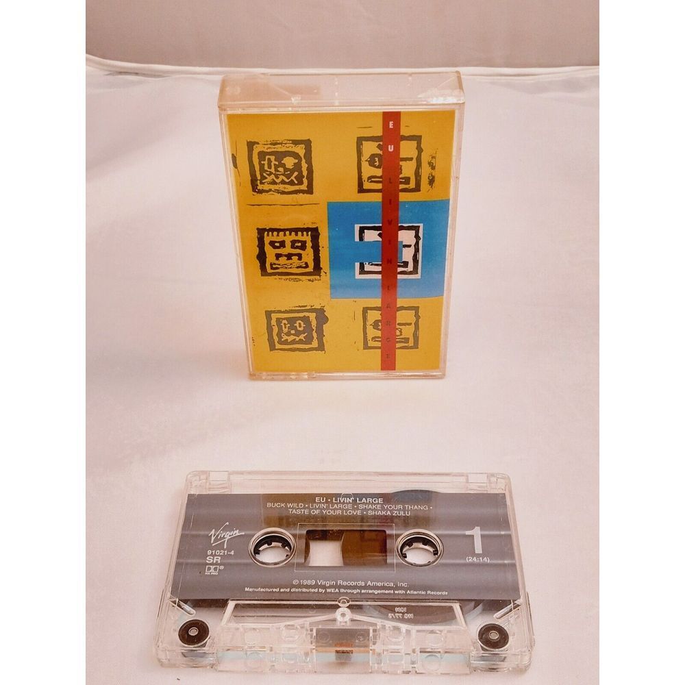 1989 EU‎ Livin' Large R&B Cassette Vintage Spike Lee